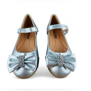 CHILDREN'S BALLERINA FLATS (EVANA)